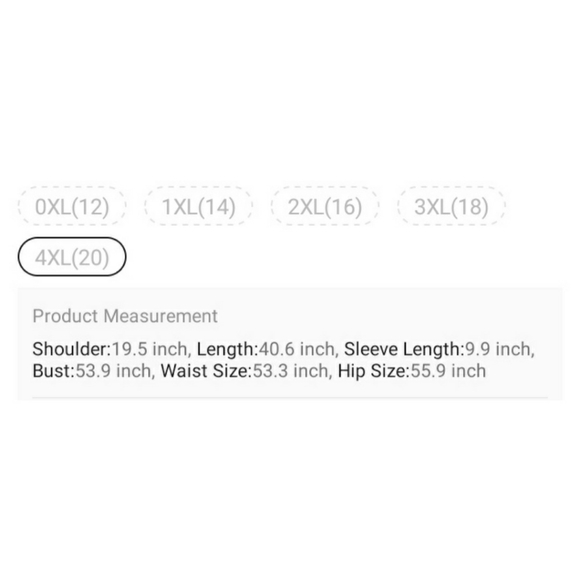 #34 Brand New Plus Geometric Print Tunic Dress - Picture 11 of 11